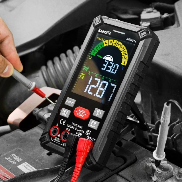 use a digital multimeter to perform a voltage drop test