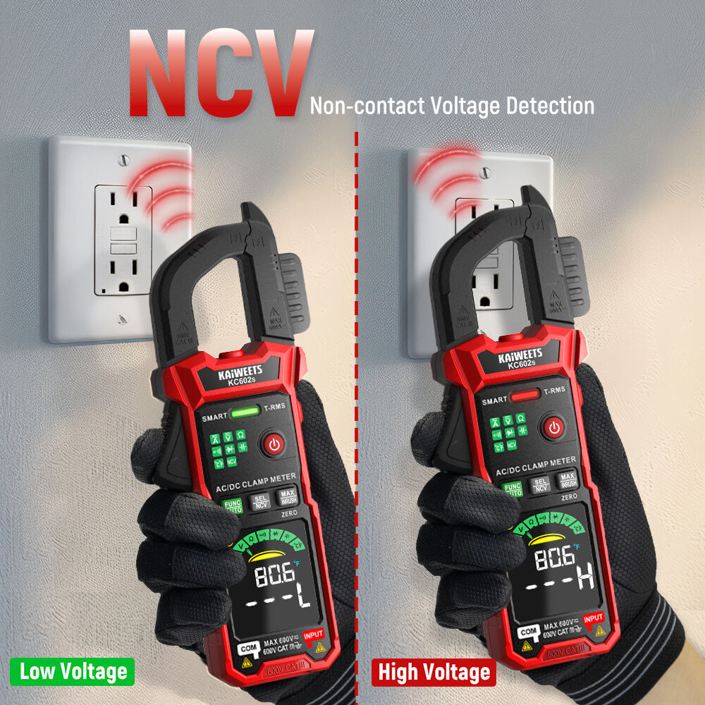 KAIWEETS KC602S Smart AI Clamp Meter