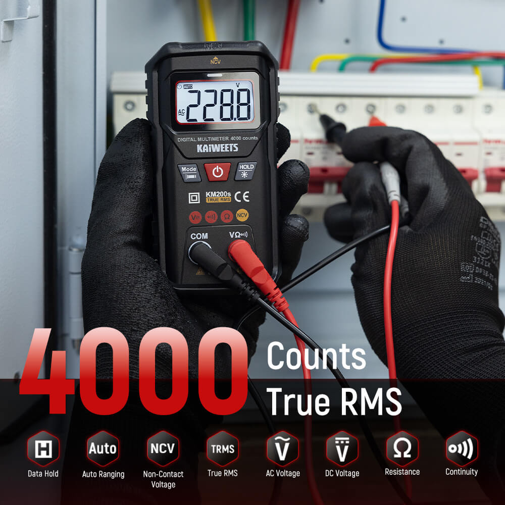 KAIWEETS KM200s True-RMS Smart Digital Multimeter