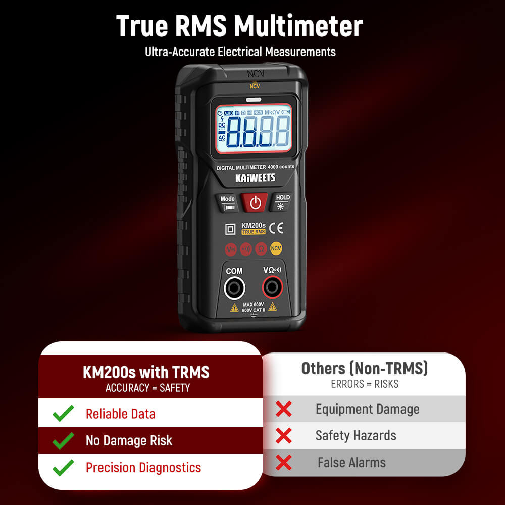 KAIWEETS KM200s True-RMS Smart Digital Multimeter