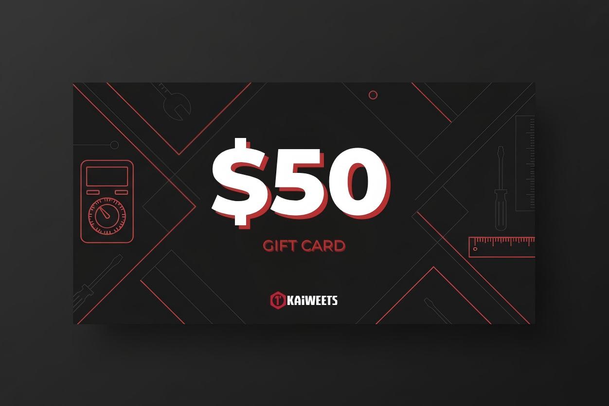 KAIWEETS GIFT CARD-$50
