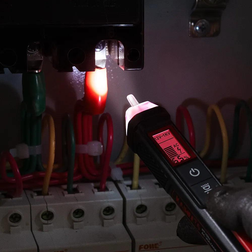 KAIWEETS HT100S non contact voltage tester with flashlight