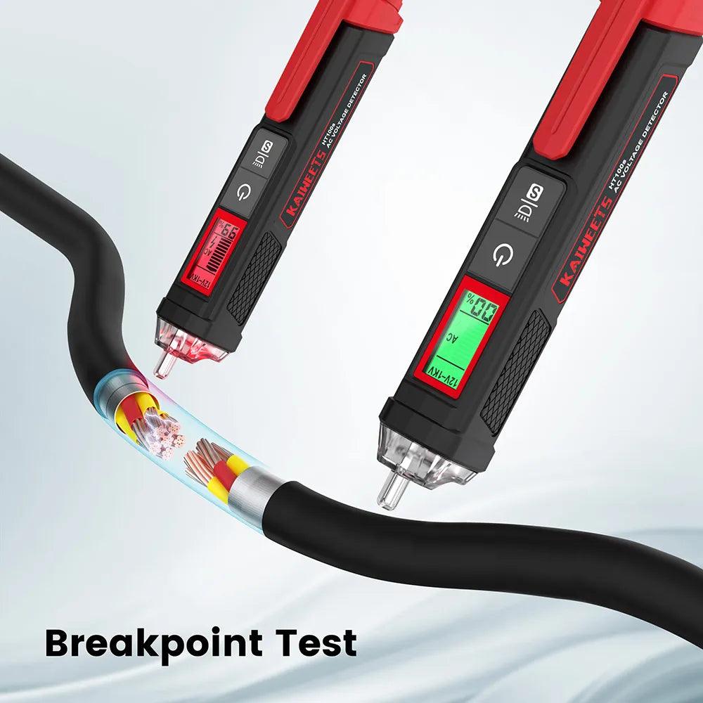 KAIWEETS HT100S non contact voltage detector with breakpoint test function