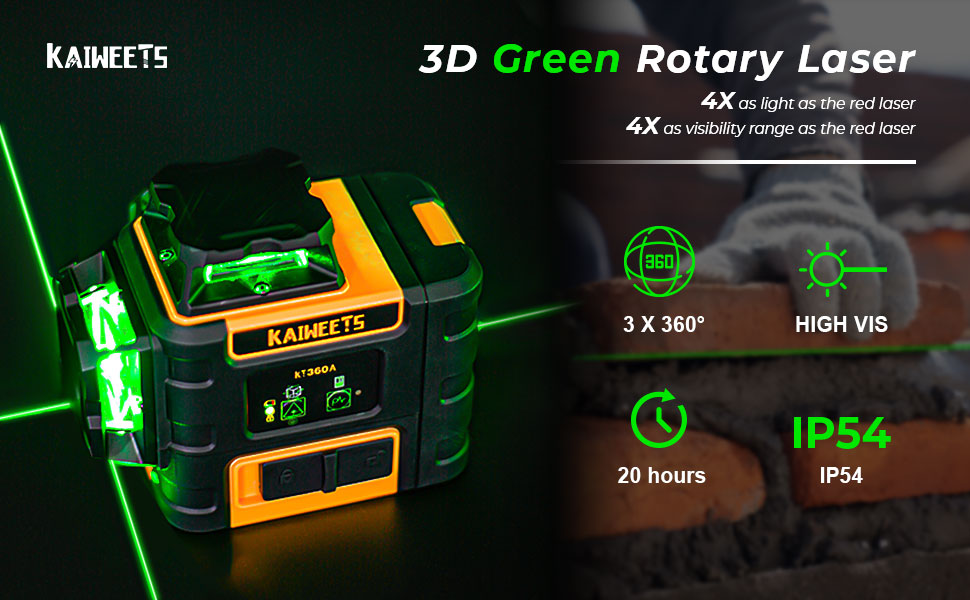 kt360 3D laser level