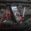 Digital multimeter showing common symbols