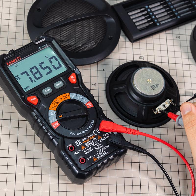 How to Test Speaker Output With Multimeter - Kaiweets