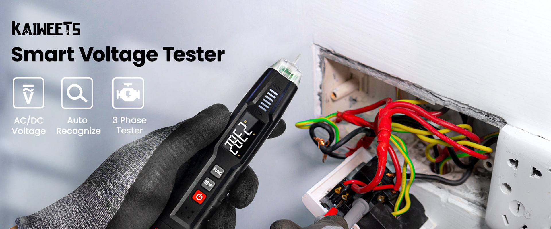 KAIWEETS ST100 Non-Contact Voltage Tester