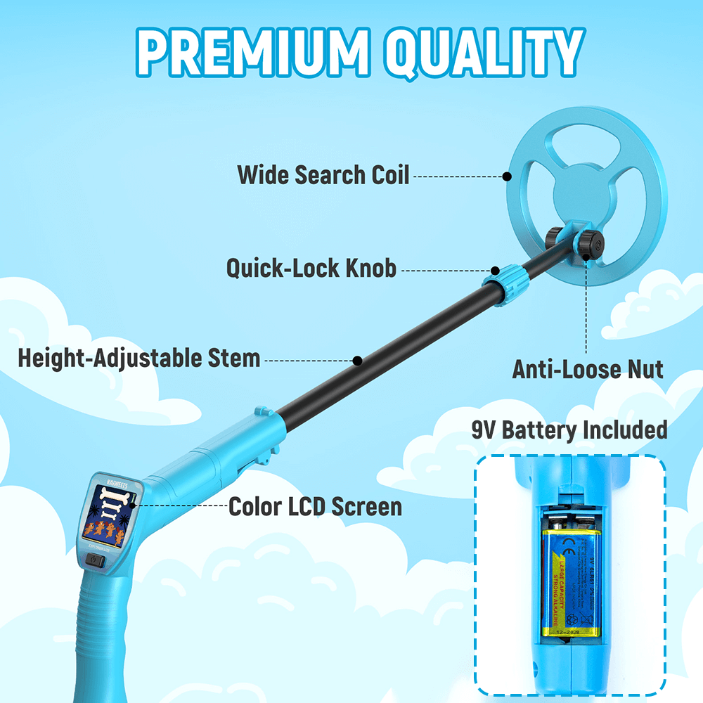 KAIWEETS EXPLORER LITE Kids Metal Detector