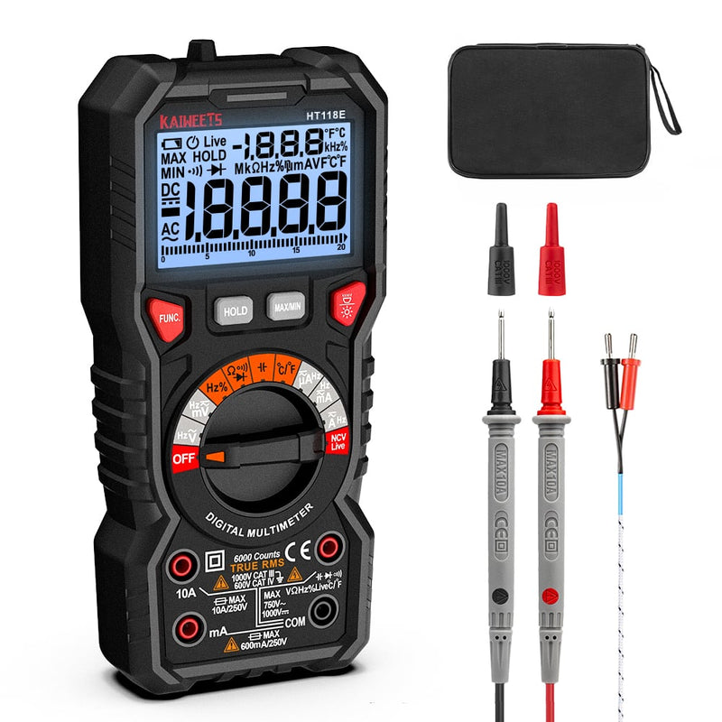 KAIWEETS HT118E Digital Multimeter