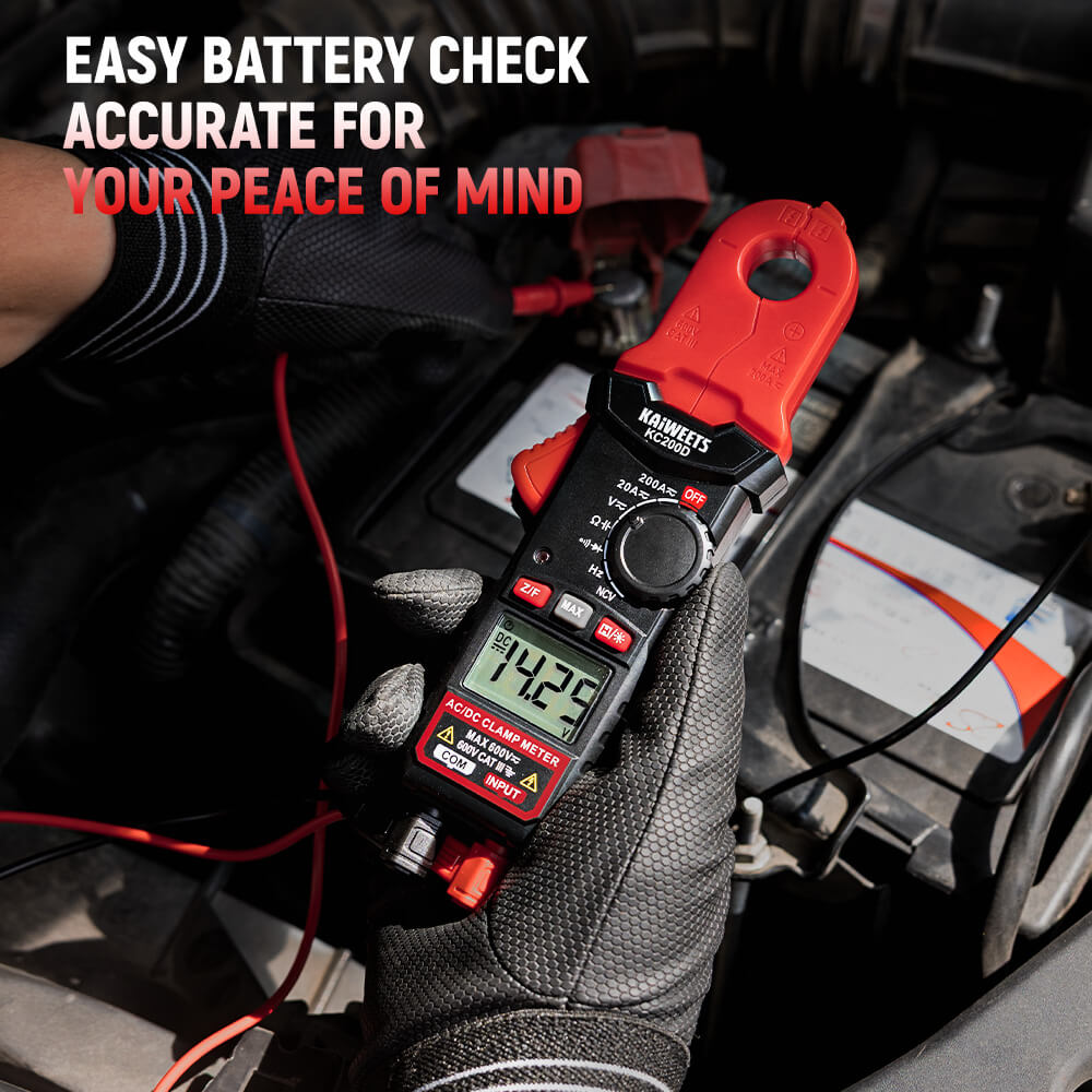 KAIWEETS KC200D Digital Clamp Meter