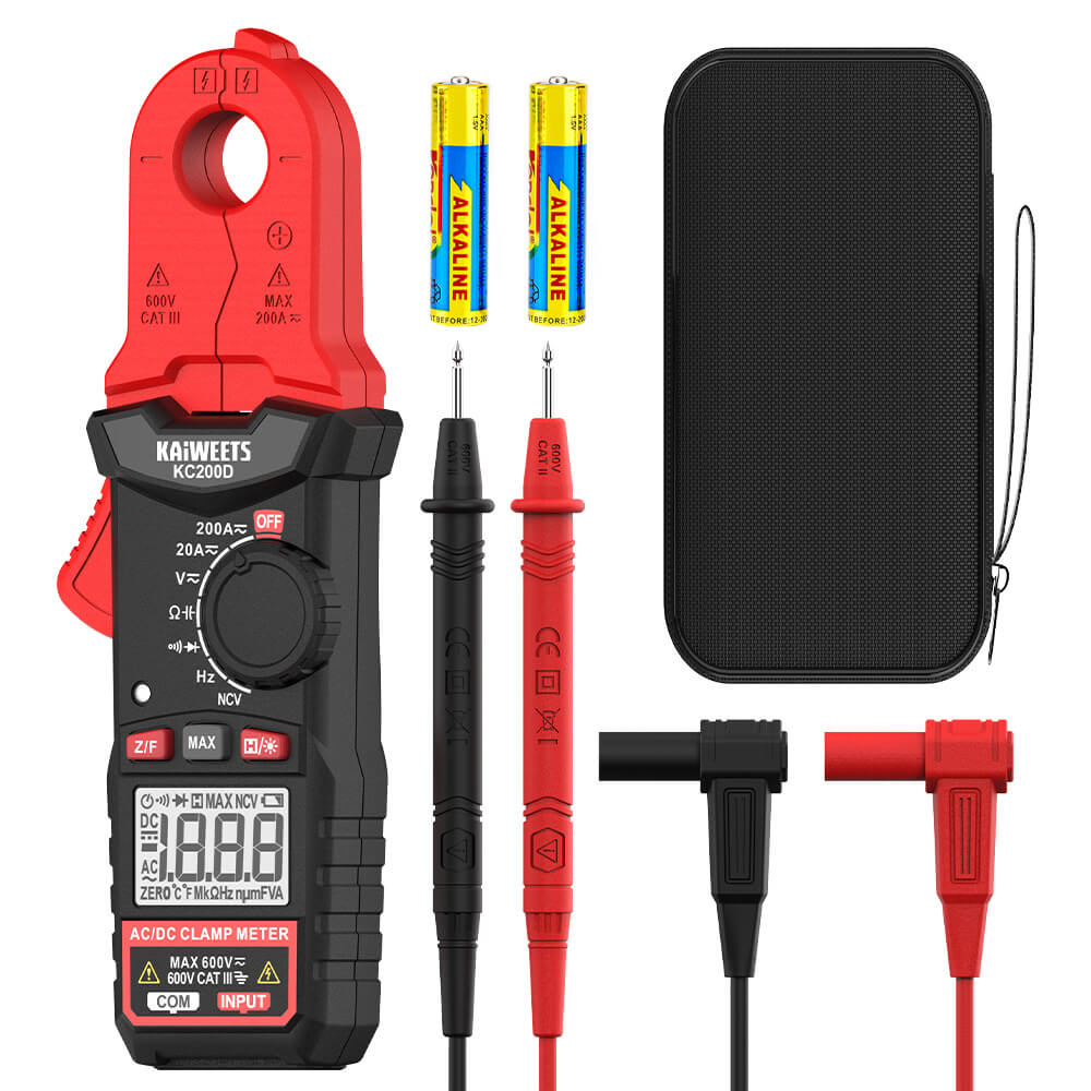 KAIWEETS KC200D Digital Clamp Meter