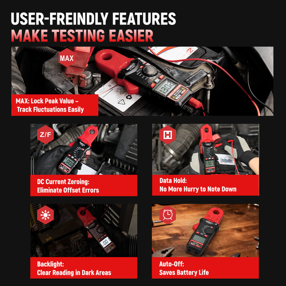 KAIWEETS KC200D Digital Clamp Meter