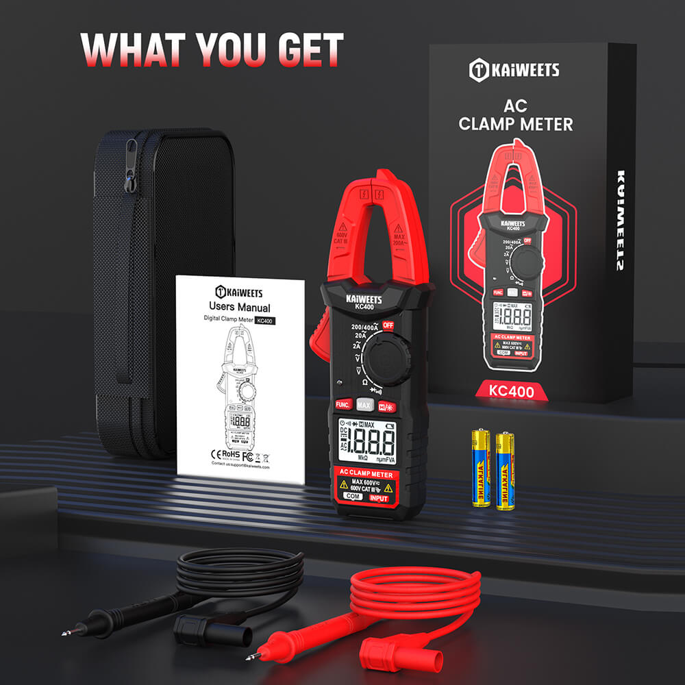 KAIWEETS KC400 Digital Clamp Meter