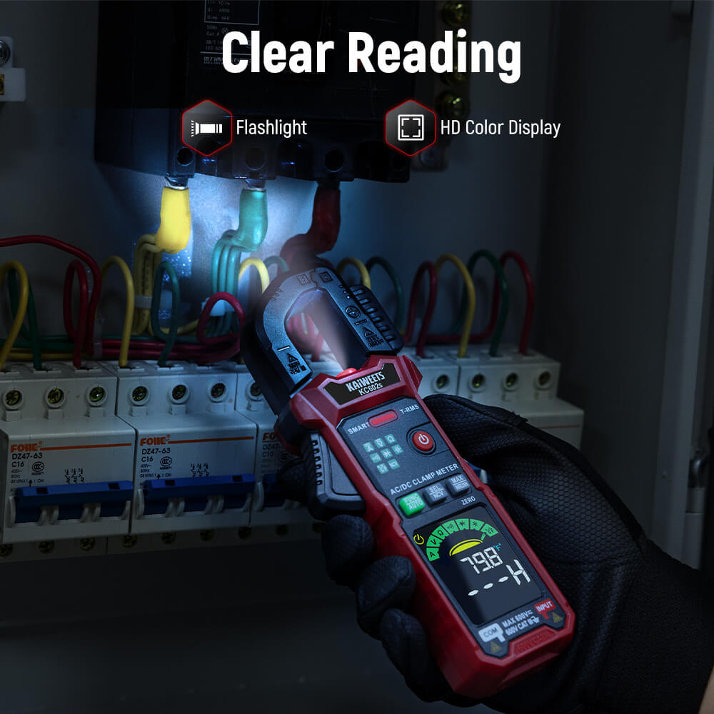KAIWEETS KC602S Smart AI Clamp Meter