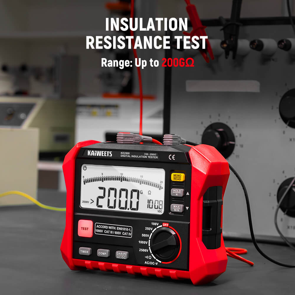 KAIWEETS KE2500 Insulation Resistance Tester
