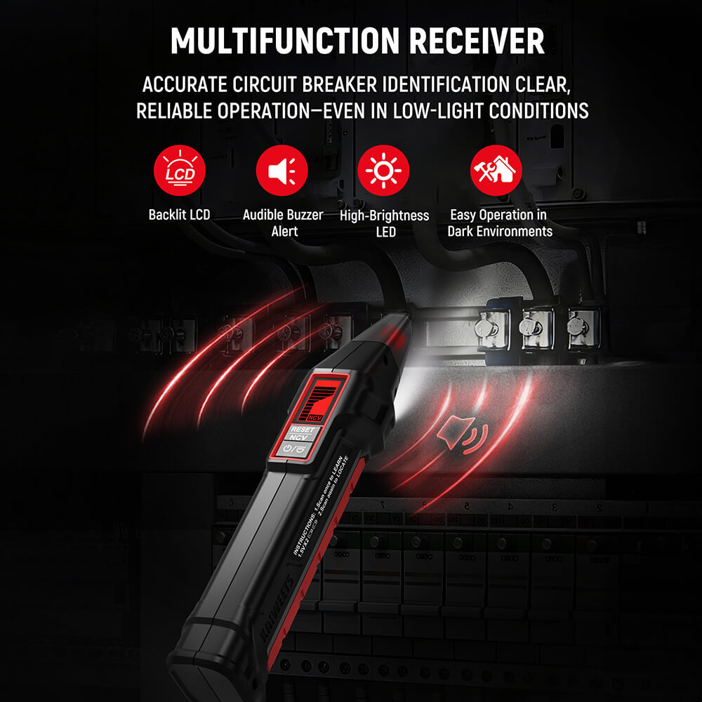 KAIWEETS KT301E Circuit Breaker Finder Kit
