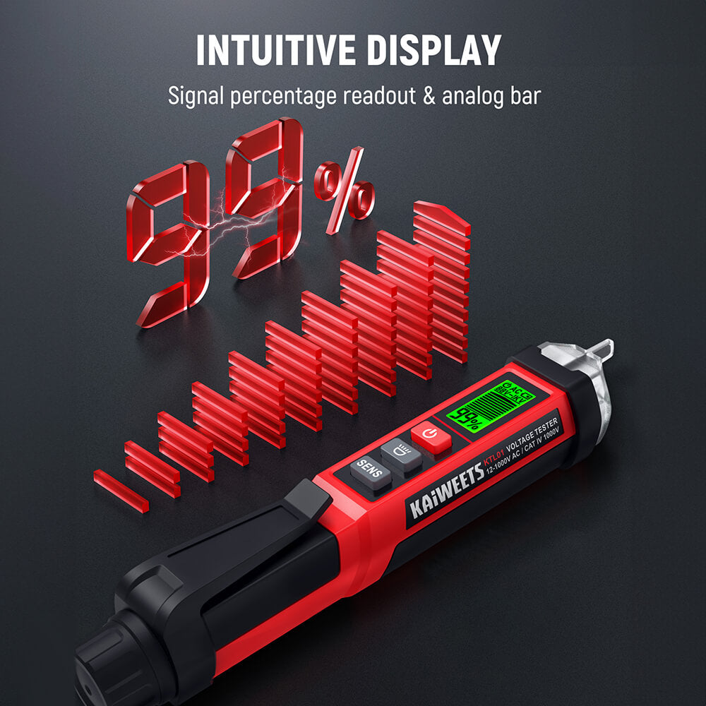 KAIWEETS KTL01 Non-Contact Voltage Tester Pen