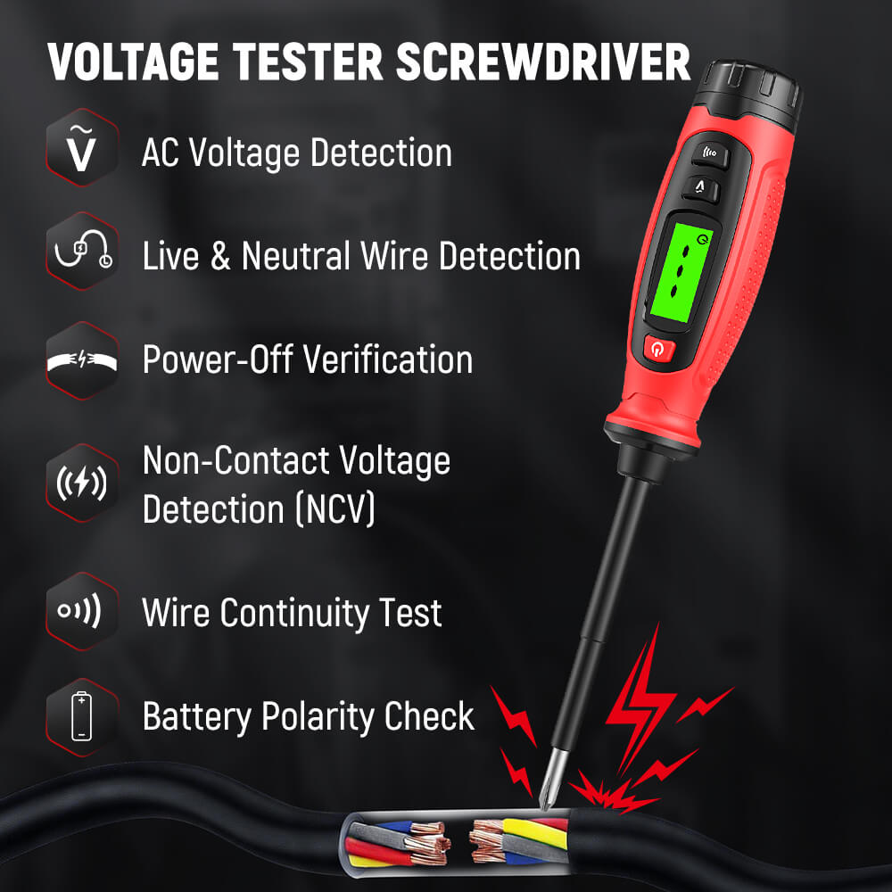 KAIWEETS KTS01 2-in-1 Voltage Tester Screwdriver
