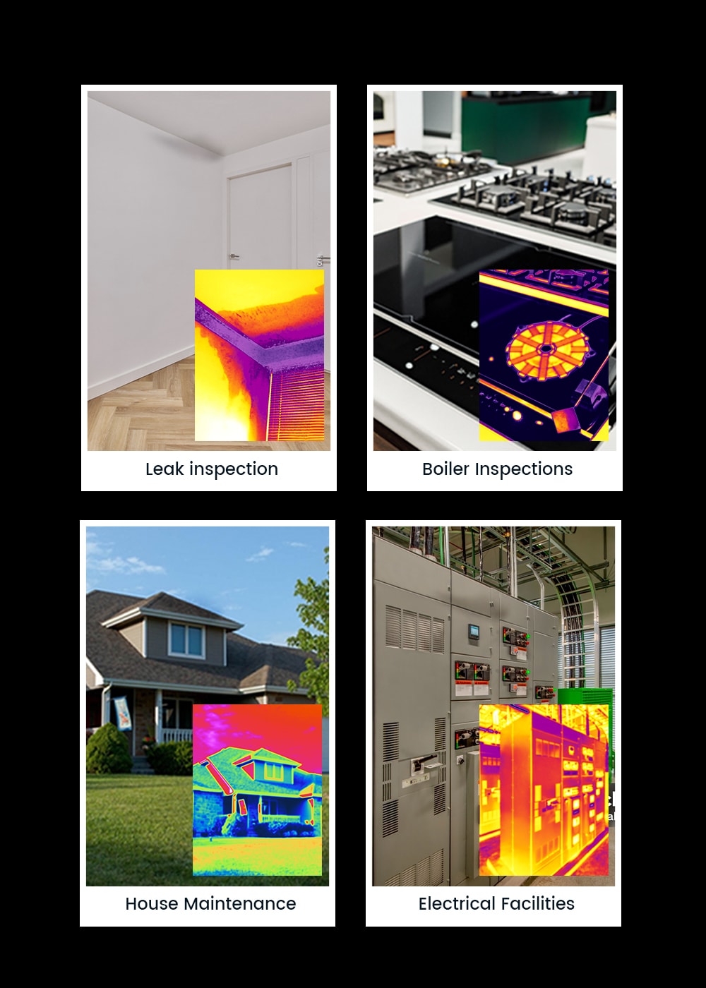 Multi-scenario application Kti-W02 ir thermal camera