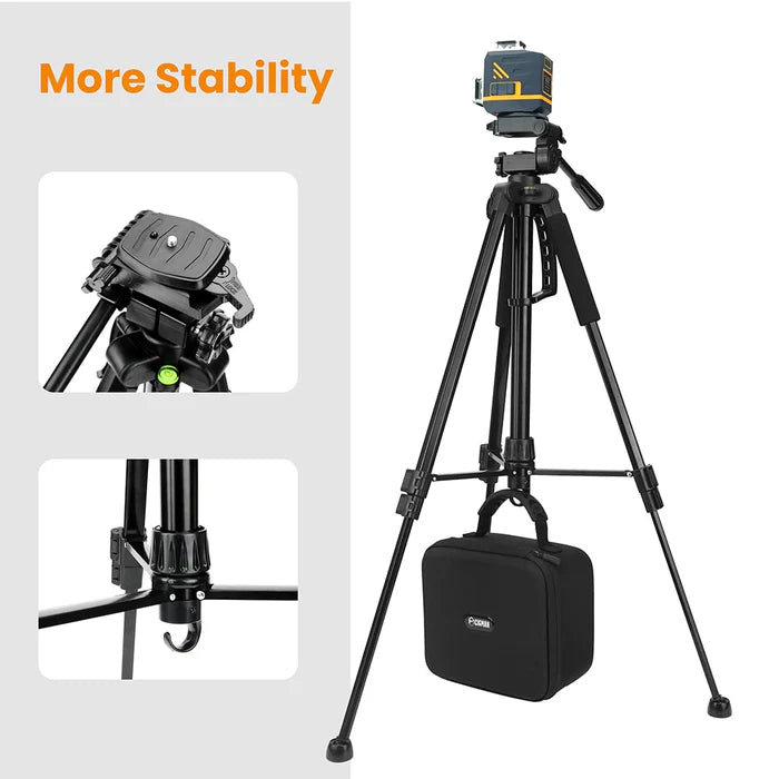 CAT01 laser level tripod with storage bag