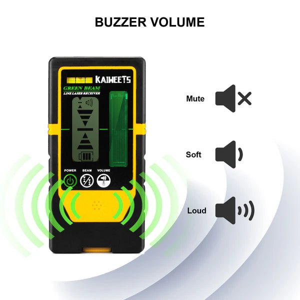 KAIWEETS LR100G laser receiver with buzzer