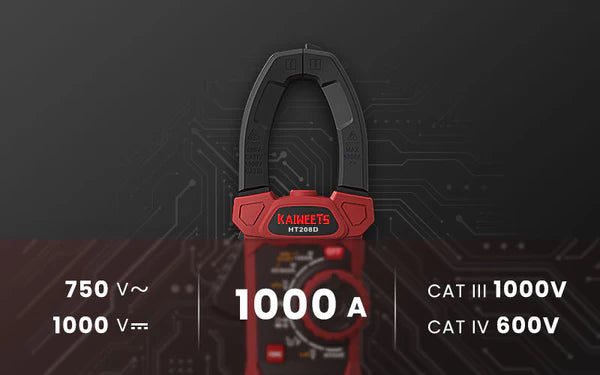 KAIWEETS HT208D dc clamp meters