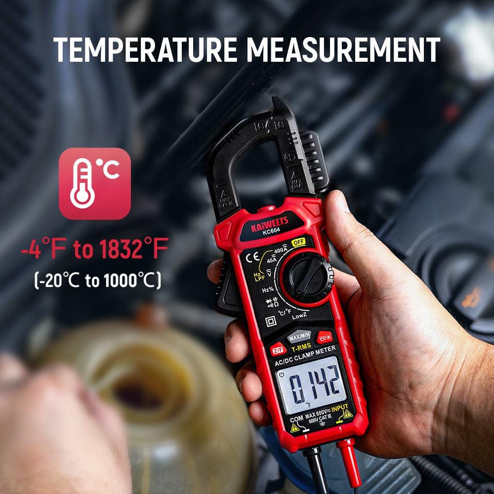 KAIWEETS KC604 Digital Clamp Meter - Kaiweets