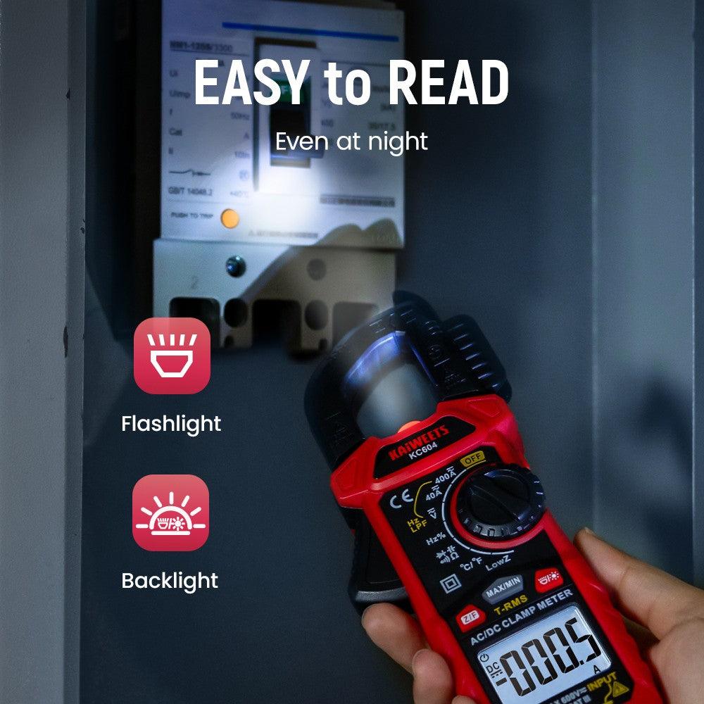 KAIWEETS KC604 Digital Clamp Meter - Kaiweets