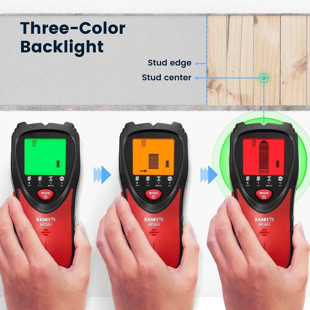 KAIWEETS KES01 5-in-1 Stud Finder Wall Scanner - Kaiweets