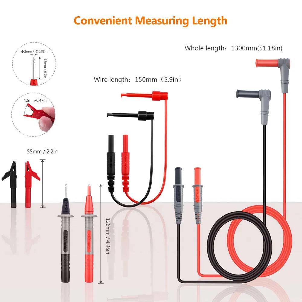 KAIWEETS KET01 Multimeter Test Leads Kit - Kaiweets