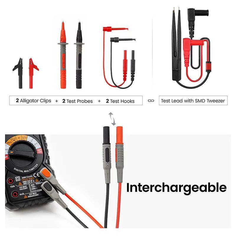 KAIWEETS KET12 Multimeter Test Leads Kit - Kaiweets