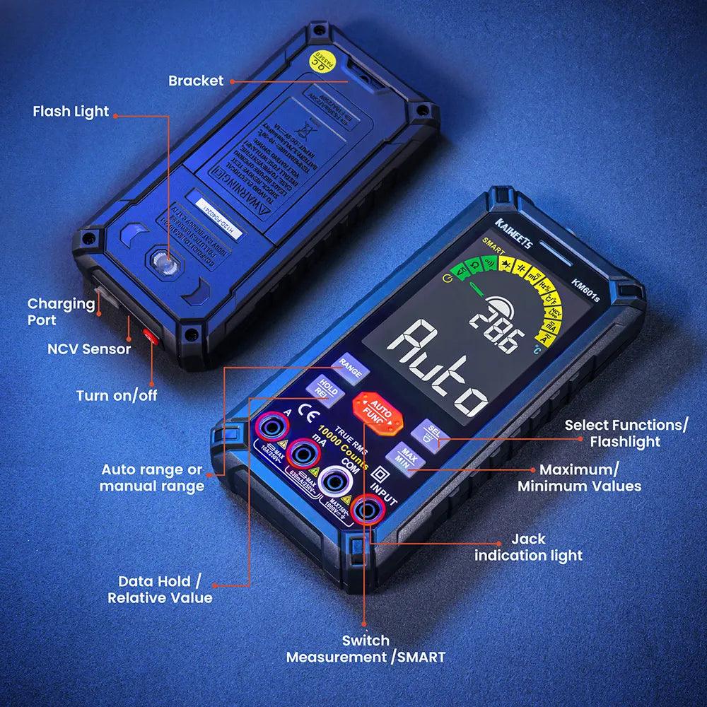 KAIWEETS KM601S 10000 Counts Smart Digital Multimeter - Kaiweets