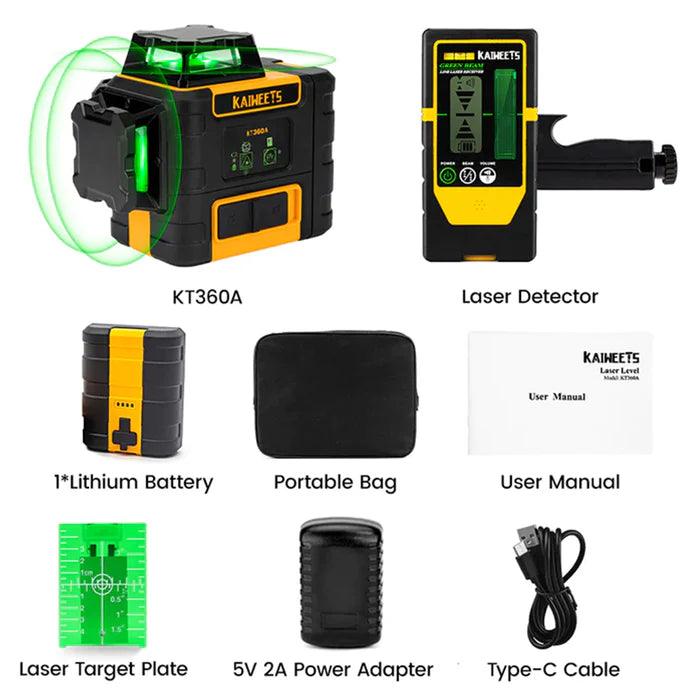 KAIWEETS KT360A 3*360 Laser Level - Kaiweets