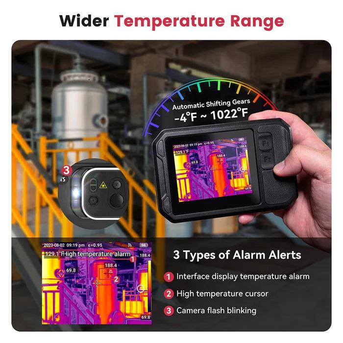 KAIWEETS KTI-K01 256x192 Resolution Thermal Imaging Camera - Kaiweets