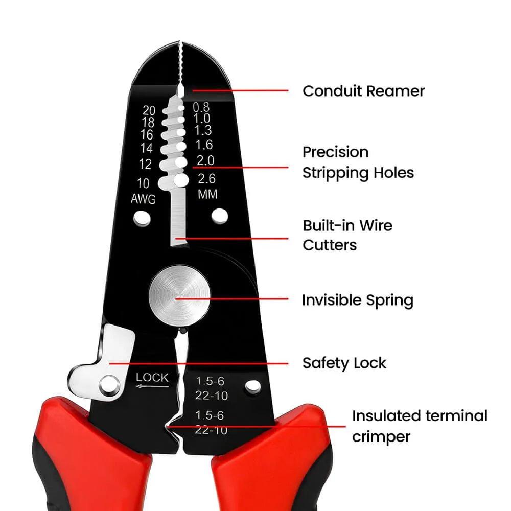 KAIWEETS KWS-101 4 in 1 Wire Stripper/Cutter - Kaiweets