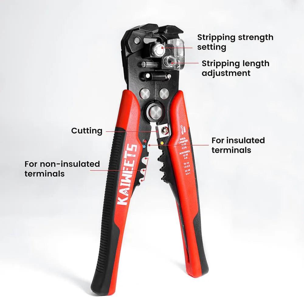 KAIWEETS KWS-103 Self Adjusting Wire Stripper - Kaiweets