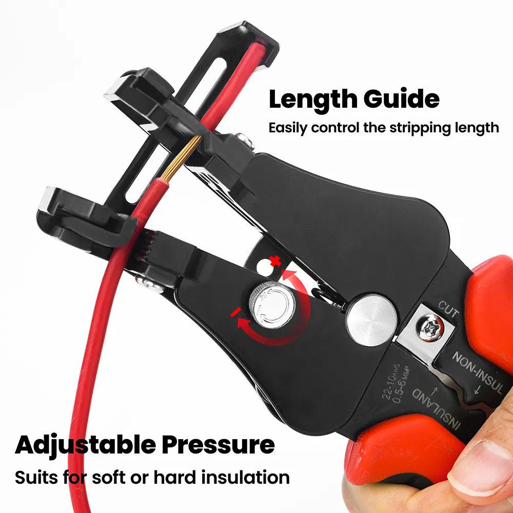 KAIWEETS KWS-113 3 in 1 Automatic Wire Stripper/Cutter - Kaiweets