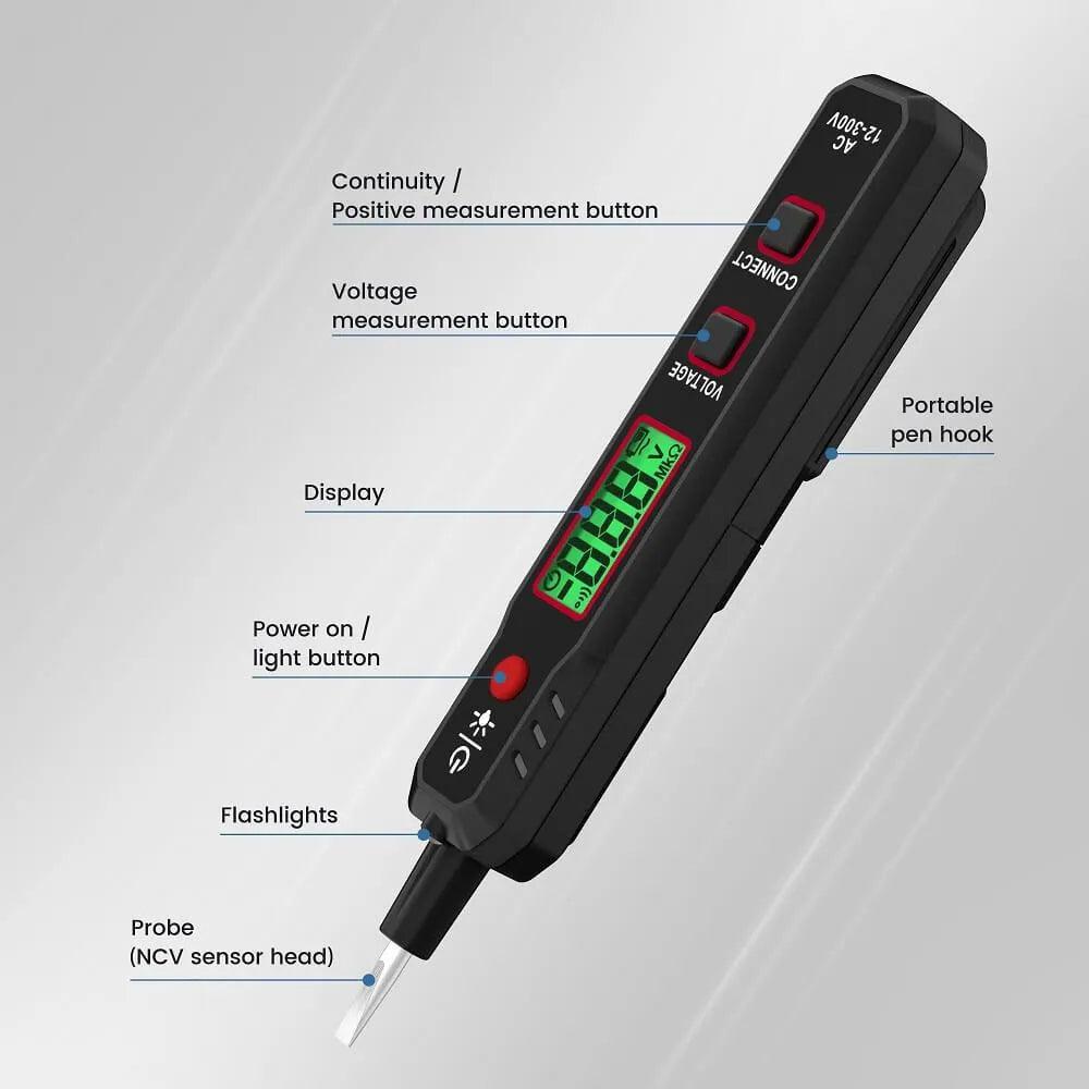 KAIWEETS VT500 Non-Contact Voltage Tester Pen - Kaiweets