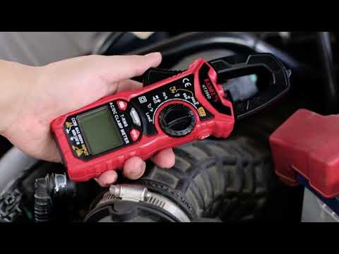 KAIWEETS HT206D clamp meter usage tutorial